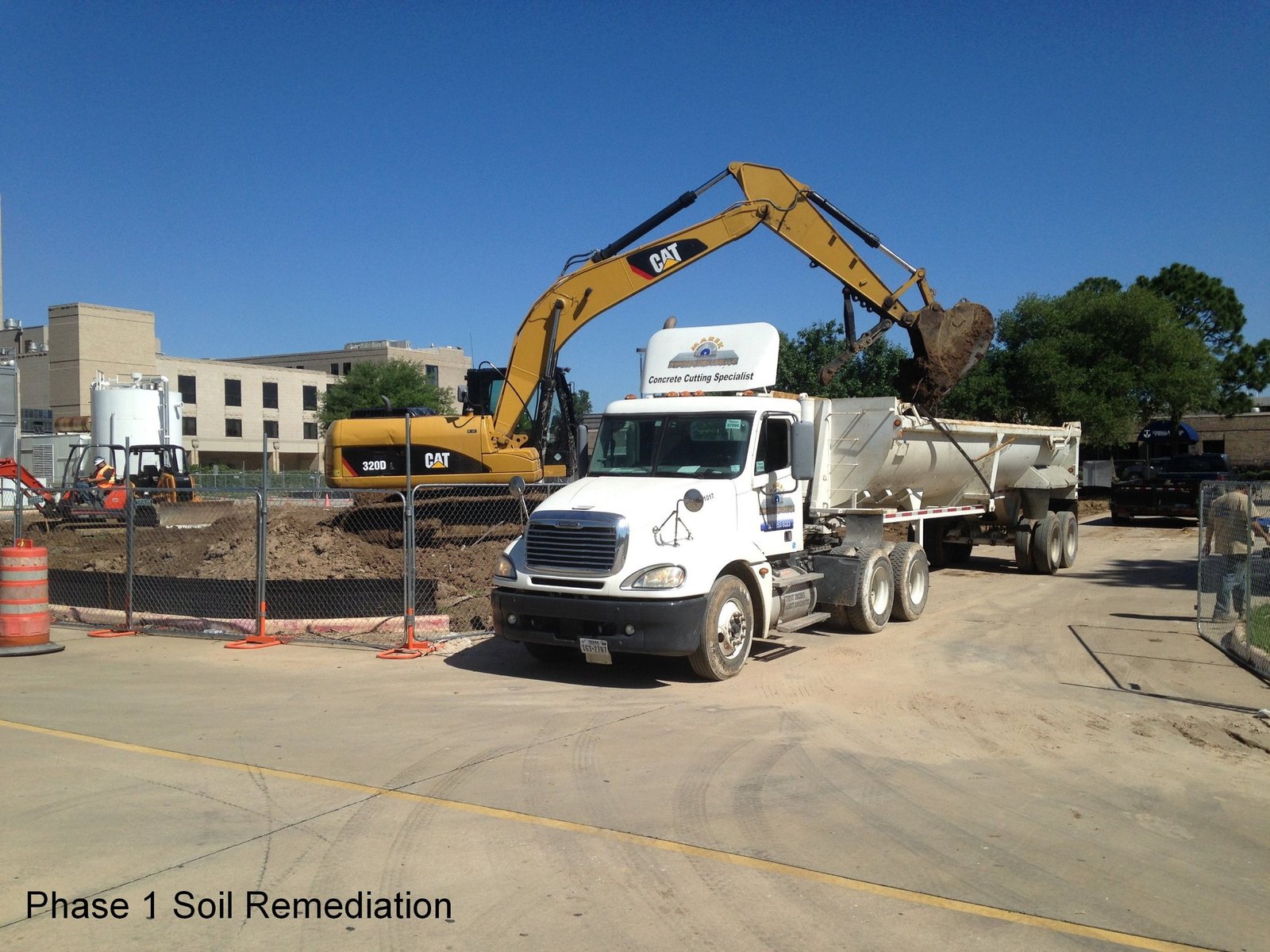 Site Work and Excavation service by Marek Sawing & Drilling